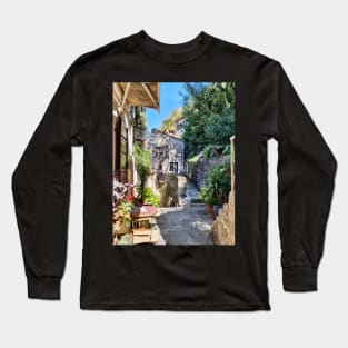 Houses in Kotor Long Sleeve T-Shirt